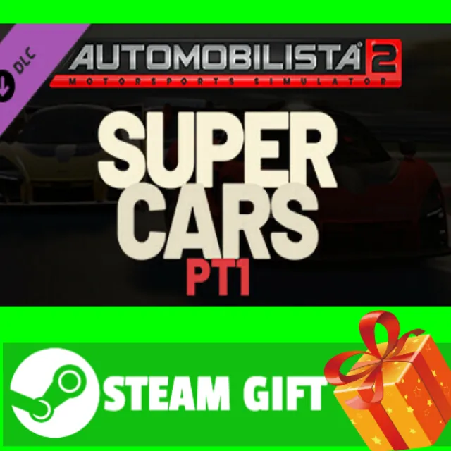 ⭐️ Automobilista 2 - Supercars Pack Pt1 STEAM GIFT