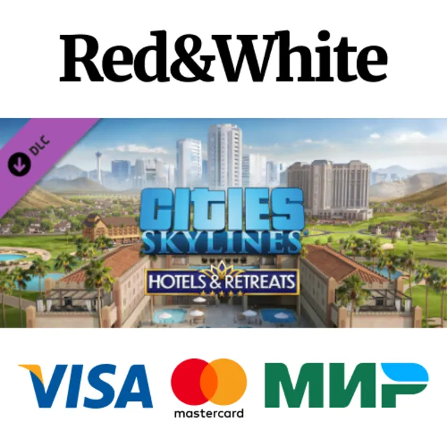 Cities: Skylines - Hotels &amp; Retreats DLC * STEAM RU🔥