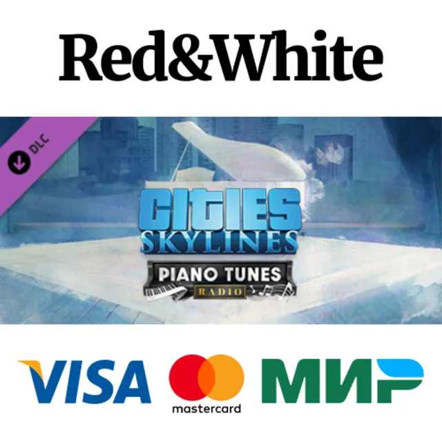Cities: Skylines - Piano Tunes Radio DLC * STEAM RU🔥