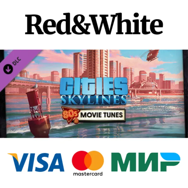 Cities: Skylines - 80's Movies Tunes DLC * STEAM RU🔥