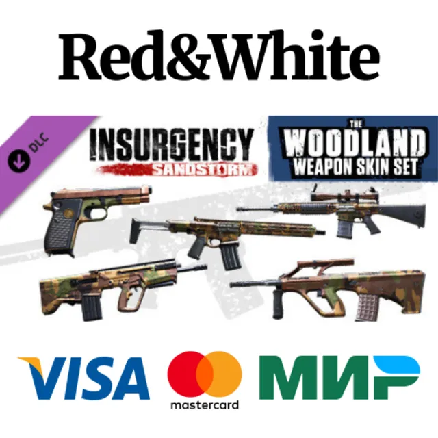 Insurgency: Sandstorm - Woodland Weapon Skin Set DLC