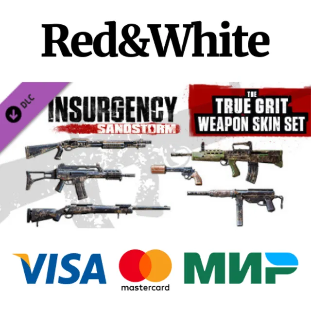 Insurgency: Sandstorm - True Grit Weapon Skin Set DLC