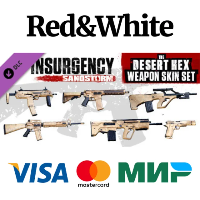 Insurgency: Sandstorm - Desert Hex Weapon Skin Set DLC