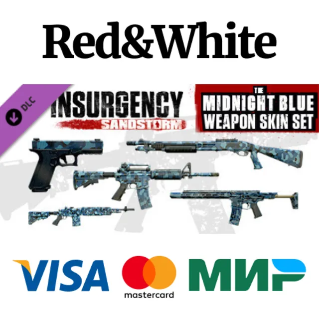 Insurgency: Sandstorm - Midnight Blue Weapon Skin Set