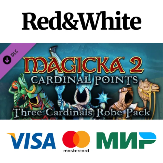 Magicka 2: Three Cardinals Robe Pack DLC * STEAM RU🔥