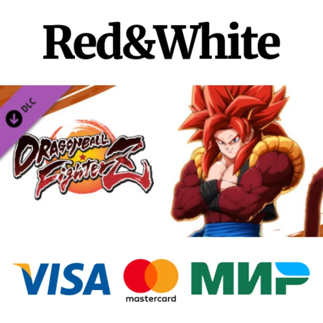DRAGON BALL FIGHTERZ - Gogeta (SS4) DLC * STEAM RU🔥