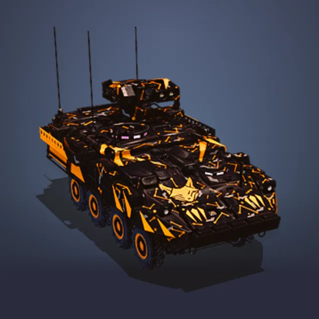 Танк: ИТ 8-го уровня M1134 ATGM FOX