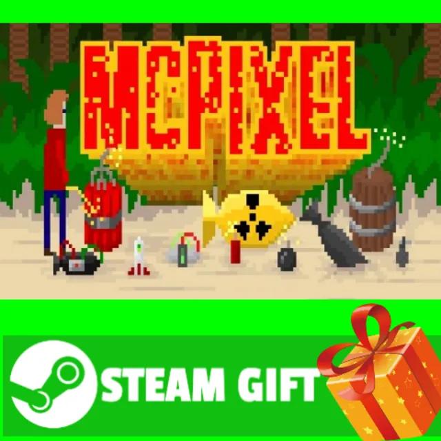 ⭐️ВСЕ СТРАНЫ+РОССИЯ⭐️ McPixel STEAM GIFT