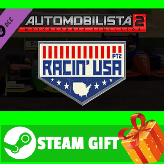 ⭐️ Automobilista 2 - Racin´ USA Pack Pt2 STEAM GIFT