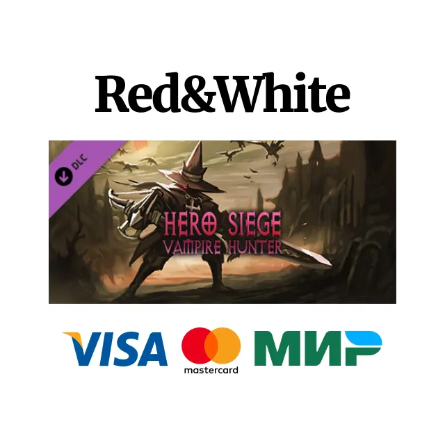 Hero Siege - Vampire Hunter (Skin) DLC * STEAM RU🔥
