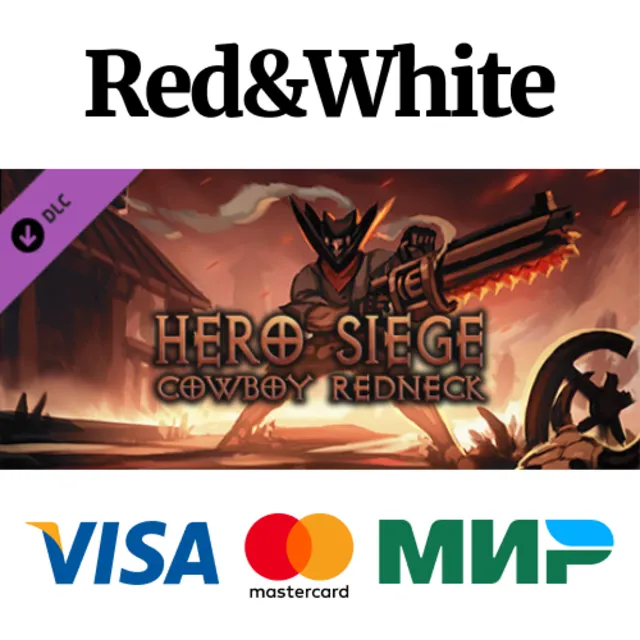 Hero Siege - Cowboy Redneck (Skin) DLC * STEAM RU🔥