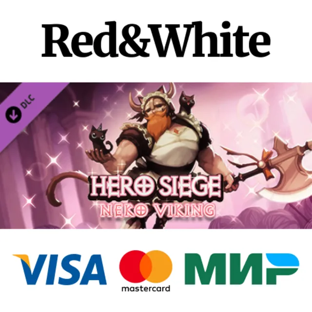 Hero Siege - Neko Viking (Skin) DLC * STEAM RU🔥