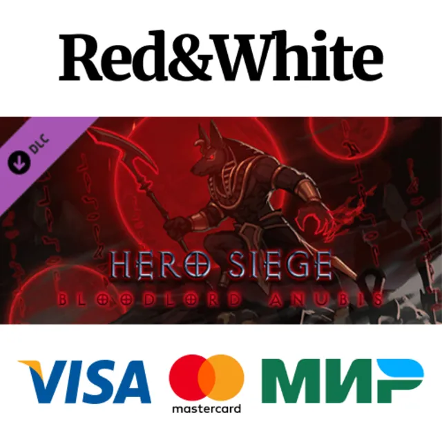 Hero Siege - Bloodlord Anubis (Skin) DLC * STEAM RU🔥