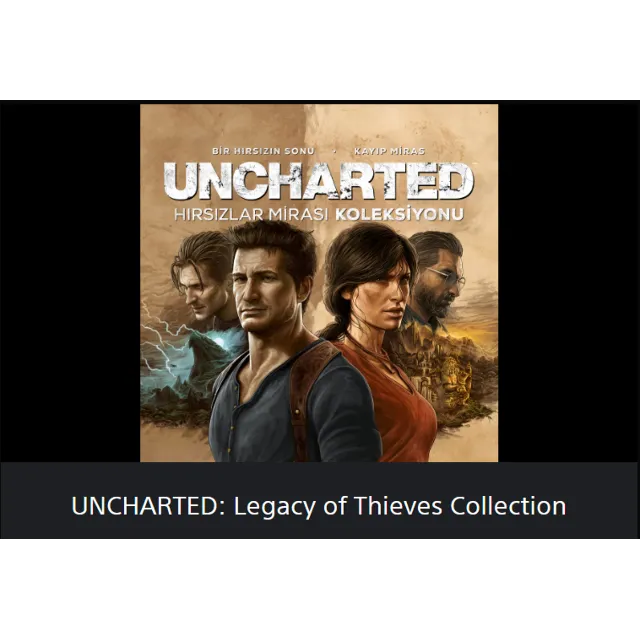 💥UNCHARTED: Legacy of Thieves Collection 🔵 PS5 🔴ТR🔴