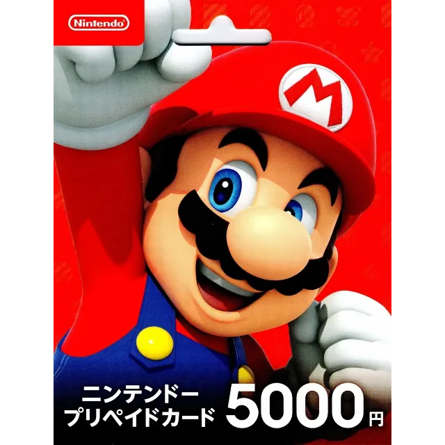 NINTENDO eSHOP GIFT CARD 5000円 Йен JPY Япония🇯🇵🔥