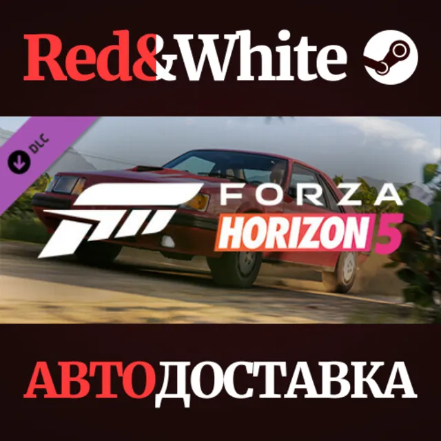 Forza Horizon 5 1986 Ford Mustang SVO DLC * STEAM RU🔥