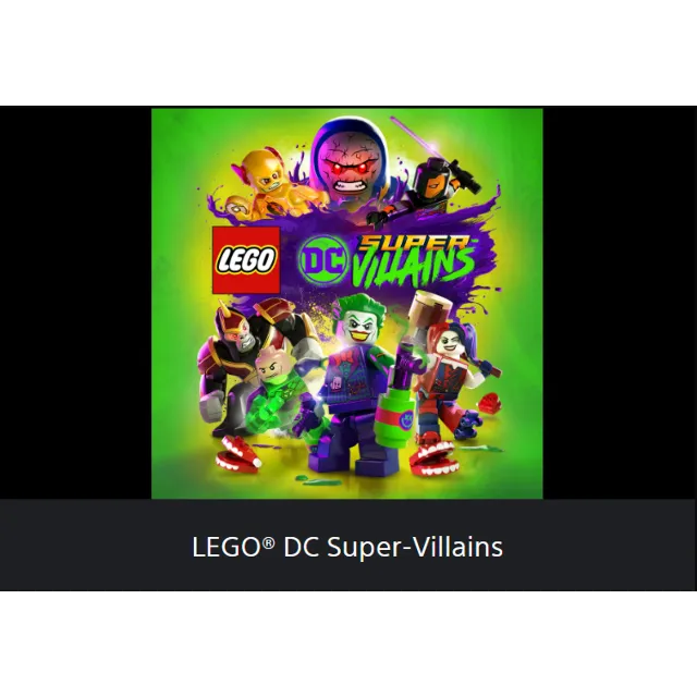 💥LEGO® DC Super-Villains 🔵 PS4/PS5 🔴ТУРЦИЯ🔴
