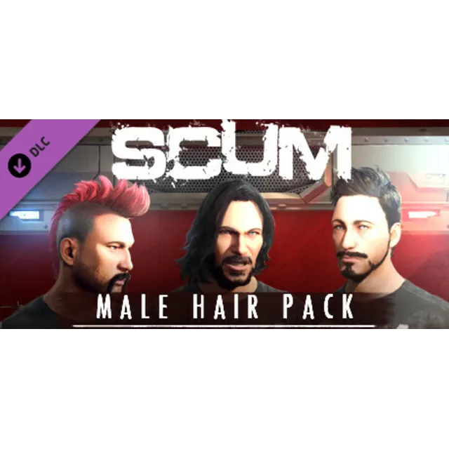 SCUM Man Hair Deluxe 1 (Steam Gift Россия)