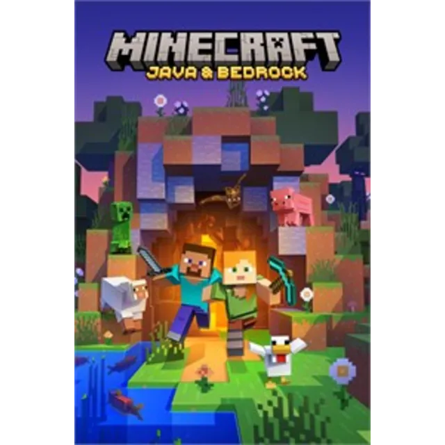 Minecraft: Java &amp; Bedrock Edition для ПК ГЛОБАЛЬНЫЙ клю