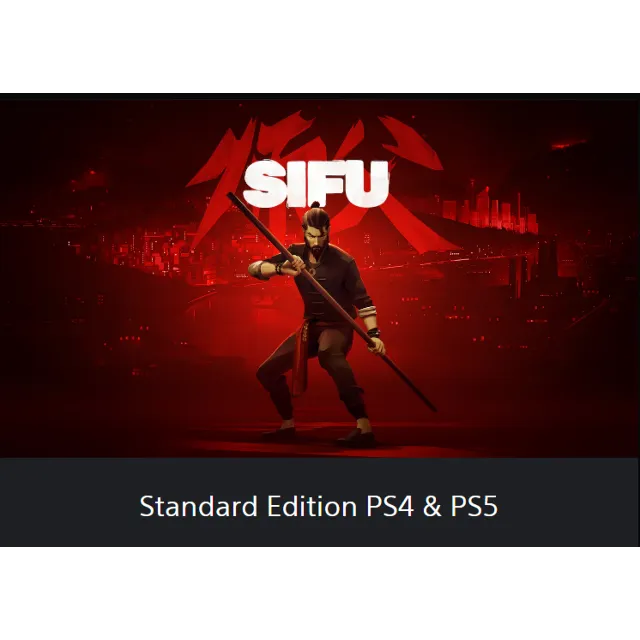 💥Sifu 🔵 PS4 / PS5 🔴ТR🔴