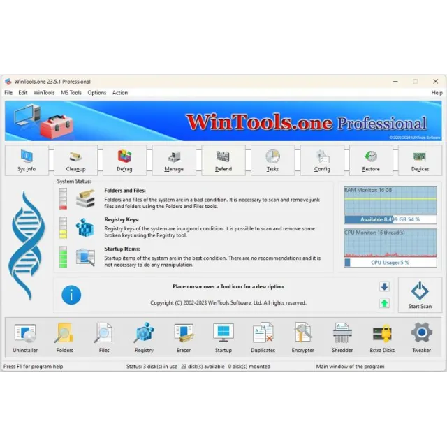 WinTools.one Professional