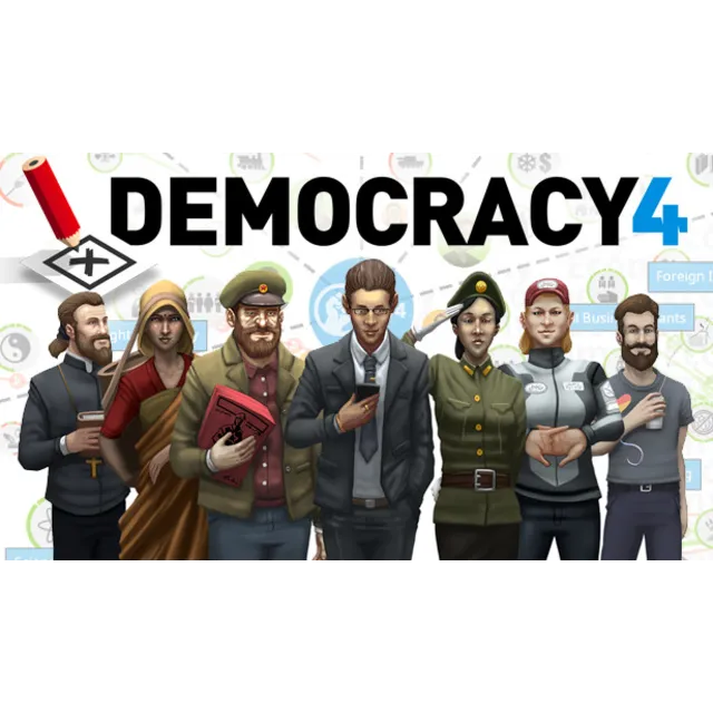 🔥 Democracy 4 | Steam РУ+UA+KZ+СНГ🔥