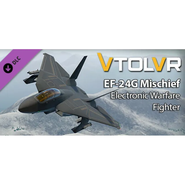 VTOL VR: EF-24 Mischief - Electronic Warfare DLC