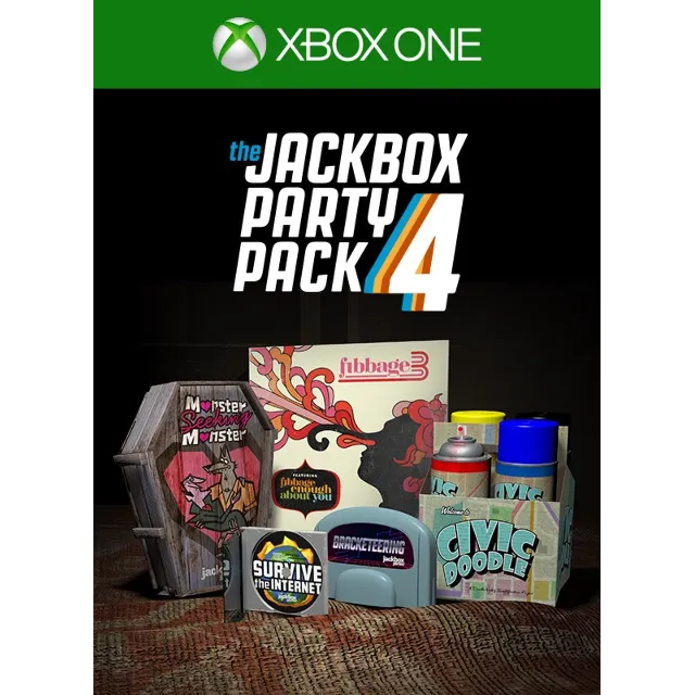 💥THE JACKBOX PARTY PACK 4 XBOX ONE/X|S КЛЮЧ🔑