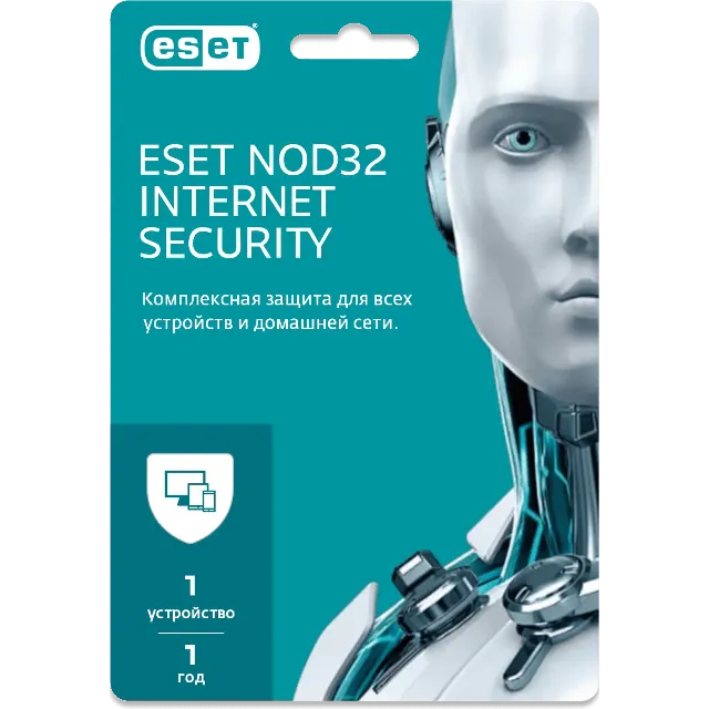 ESET NOD32 Internet Security 1 устройство 1 год (ИНД