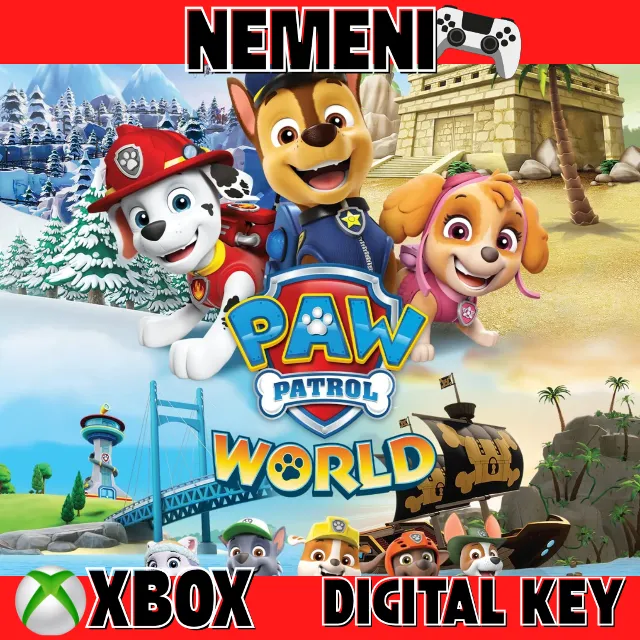 PAW Patrol World Xbox One &amp; Xbox Series X|S КЛЮЧ