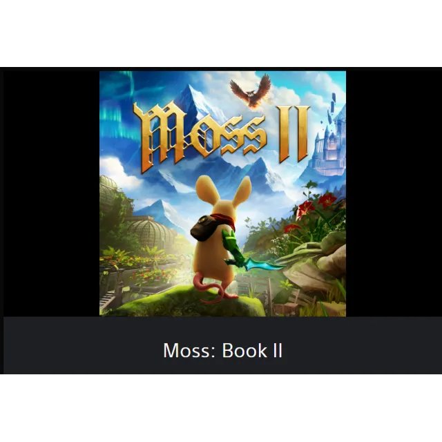 💥Moss: Book II 🔵 PS4/PS5 🔴ТR🔴