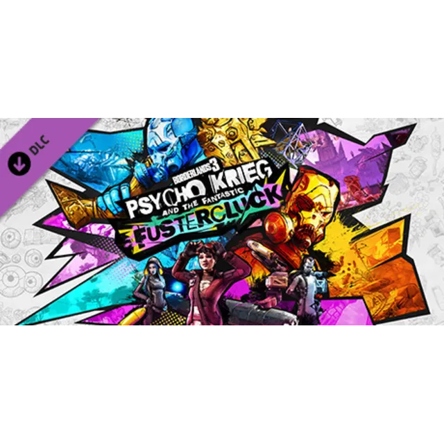 Borderlands 3 Psycho Krieg and the Fantastic Fustercluc