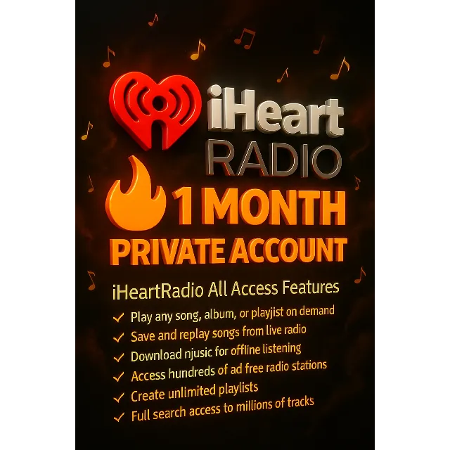 🎧✨IHEARTRADIO💥: личный аккаунт 💥Музыка, Радио, Подкасты🎶💯