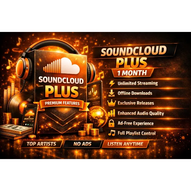 🎵🎧SOUNDCLOUD Go 1МЕСЯЦ  🔥ЛИЧНЫЙ АККАУНТ ★ ГАРАНТИЯ💯