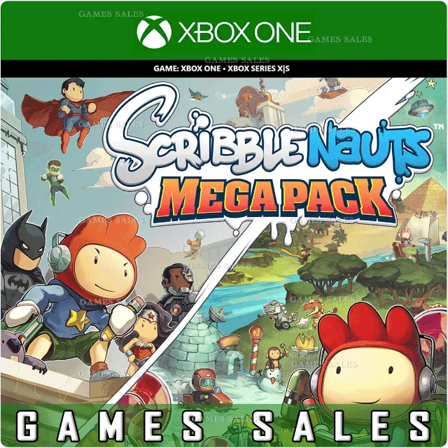 ✅❤️SCRIBBLENAUTS MEGA PACK❤️XBOX ONE|XS🔑КЛЮЧ✅