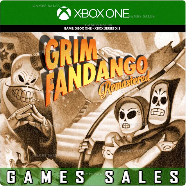 ✅❤️GRIM FANDANGO REMASTERED❤️XBOX ONE|XS+PC🔑КЛЮЧ✅