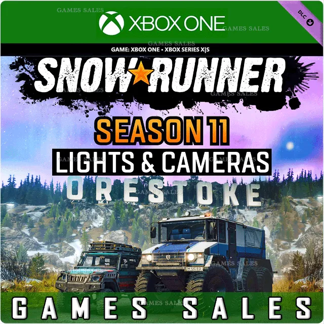 ✅SNOWRUNNER - SEASON 11: LIGHTS &amp; CAMERAS❤️XBOX🔑КЛЮЧ