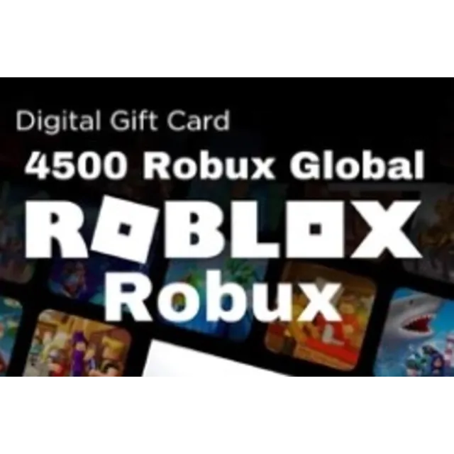 ✅🔑КОД на 4500 ROBUX🪙Roblox Gift Card (все страны)