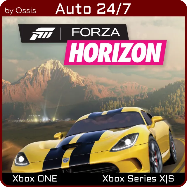 24/7 XBOX Forza Horizon, The Witcher 2 Assassins of Kings