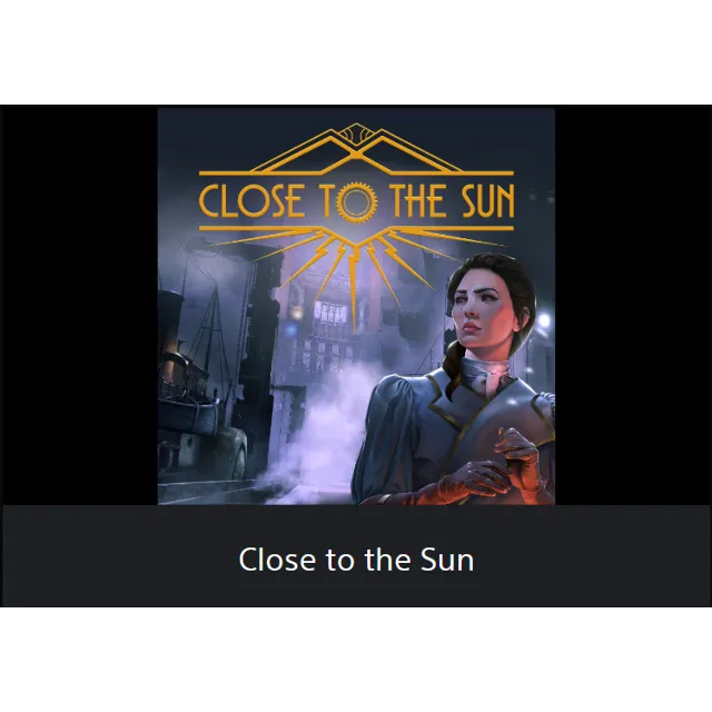 💥PS4 / PS5 Close to the Sun 🔴ТУРЦИЯ🔴