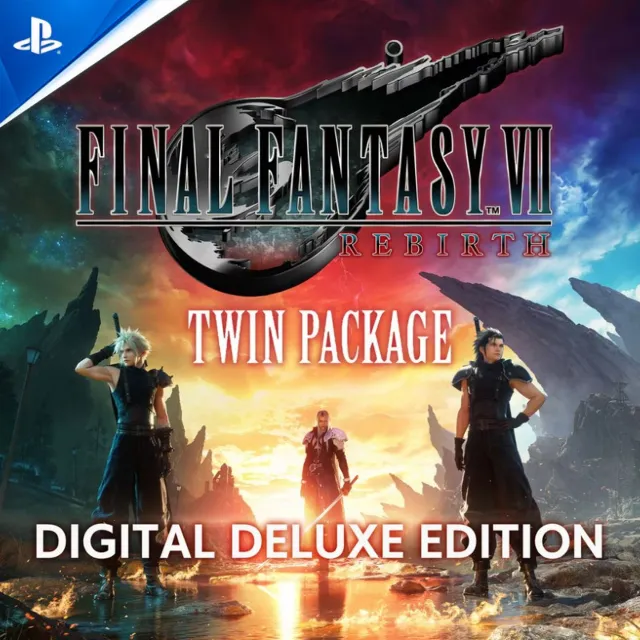 FINAL FANTASY VII REMAKE INTERGRADE &amp; REBIRTH Deluxe Twin Pack (PS5) | OFFLINE