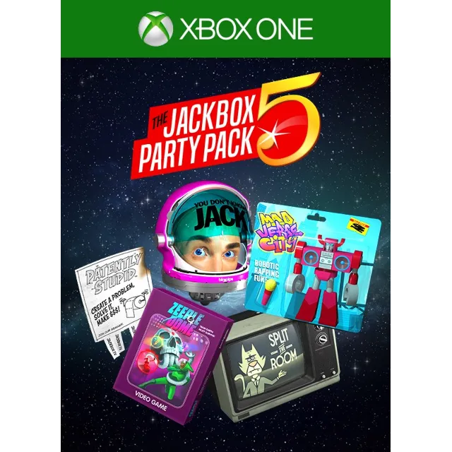💥THE JACKBOX PARTY PACK 5 XBOX ONE/X|S🔑KEY🔑