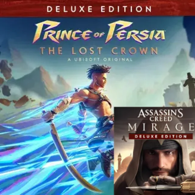 ⭐PRINCE OF PERSIA THE LOST CROWN DELUXE + AC: MIRAGE⭐