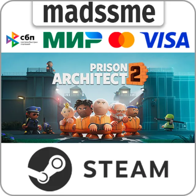 Prison Architect 2 * RU/KZ/СНГ/TR/AR * STEAM 🚀 АВТО