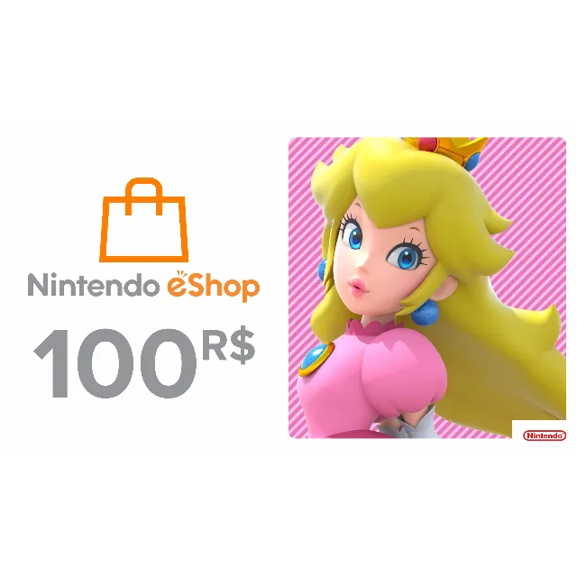 NINTENDO eSHOP GIFT CARD 100 BRL RS🇧🇷🔥Бразилия