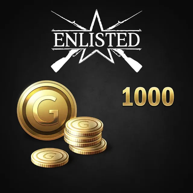 Enlisted - 1000 Золота ПСН PLAYSTATION