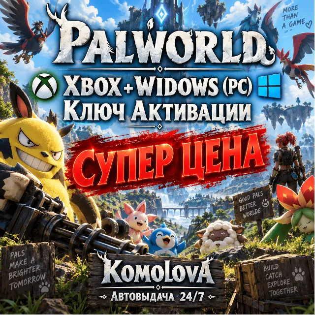 🌍Palworld XBOX + WIDOWS (PC) КЛЮЧ🔑 +🎁