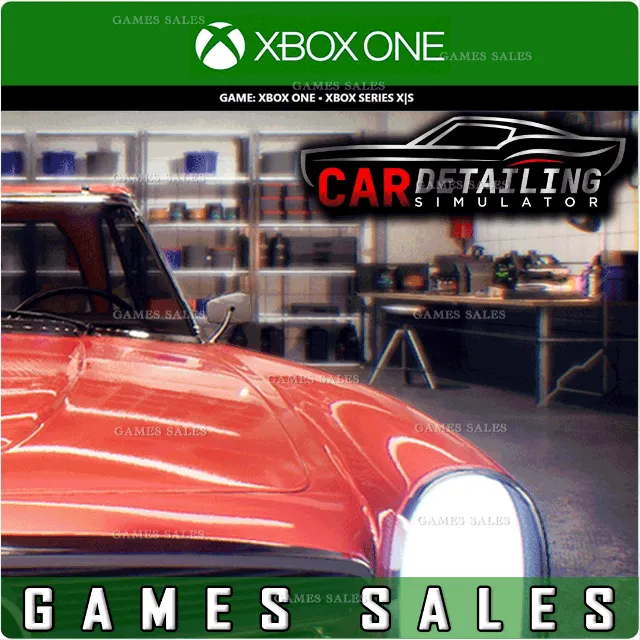 ✅❤️CAR DETAILING SIMULATOR❤️XBOX ONE|XS🔑КЛЮЧ✅