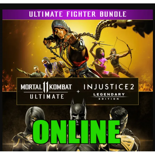 Injustice 2 Leg.Ed + Mortal Kombat 11 Ultimate (ONLINE)