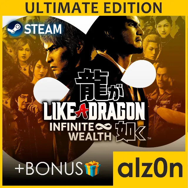 ・Like a Dragon Infinite Wealth Ultimate + ПОДАРОК・STEAM